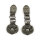 Ryder Front clips Bones/Skull | Lieferumfang: Nur ein Teil des abgebildeten Artikels.