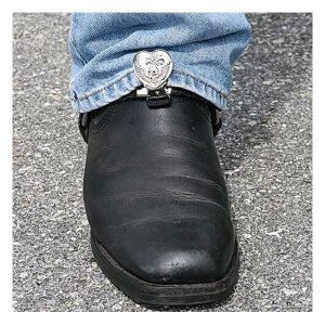 Ryder Front clips Heart/Skull | Lieferumfang: Nur ein...