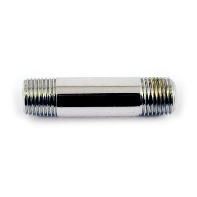 Oil gauge fitting, 1-1/2" extension pipe, 1/8" NPT . Chrome | Lieferumfang: Nur ein Teil des abgebildeten Artikels.