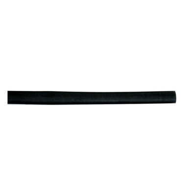Heat shrink tube. 120cm, 1/4 (6.4 to 3.2mm). Black | Lieferumfang: Nur ein Teil des abgebildeten Artikels.