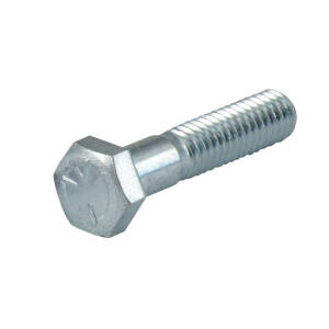 1/2-13 x 4 inch hex bolt zinc | Lieferumfang: Nur ein...