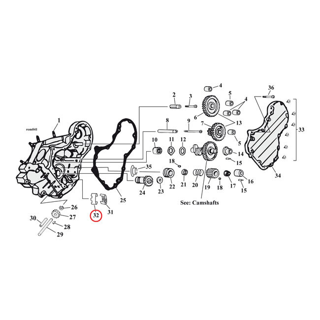SEPARATOR, BREATHER SCREEN | Lieferumfang: Nur ein Teil des abgebildeten Artikels.