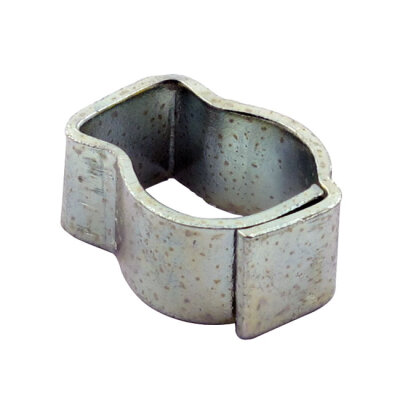 Crimp hose clamp, 1/4 (6.35mm) ID. stainless | Lieferumfang: Nur ein Teil des abgebildeten Artikels.