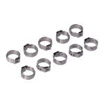 Crimp hose clamp, 5/8 (16.00mm) ID. Stainless |...