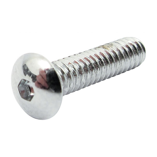 4/40 x 1/2 inch buttonhead bolt chr. | Lieferumfang: Nur ein Teil des abgebildeten Artikels.