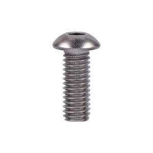 1/4-28 x 3/4 inch buttonhead bolt ss | Lieferumfang: Nur ein Teil des abgebildeten Artikels.