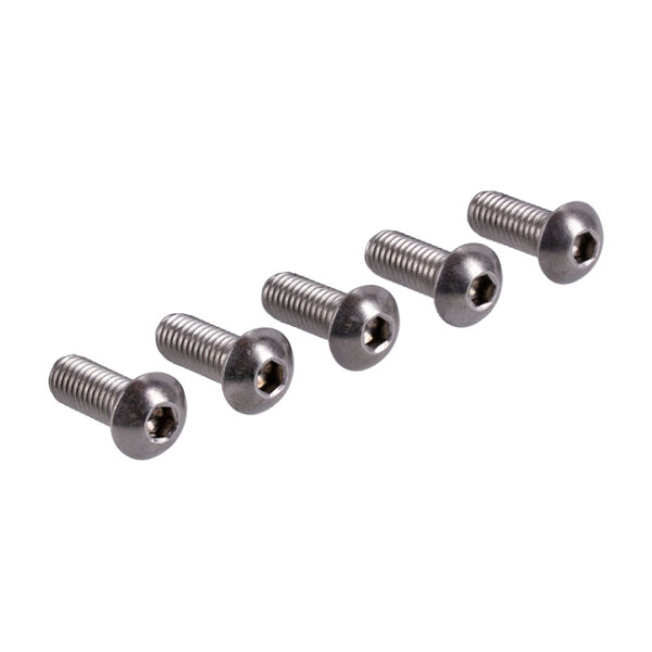 5/16-24 x 1 inch buttonhead bolt ss | Lieferumfang: Nur ein Teil des abgebildeten Artikels.