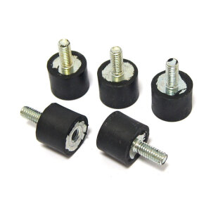 Isolating rubber mounting studs | Lieferumfang: Nur ein...