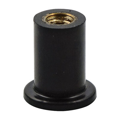 Neoprene well nut, 6/32 threaded | Lieferumfang: Nur ein Teil des abgebildeten Artikels.