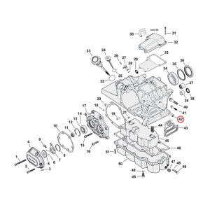 Dowel pin, transmission & crankcase | Lieferumfang: Nur ein Teil des abgebildeten Artikels.