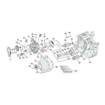 RET. RING, CAM BALL BEARING | Lieferumfang: Nur ein Teil des abgebildeten Artikels.