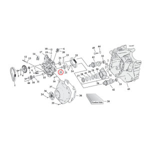 RET. RING, CAM BALL BEARING | Lieferumfang: Nur ein Teil...