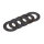 Thrust washer, shifter cam support .025" | Lieferumfang: Nur ein Teil des abgebildeten Artikels.