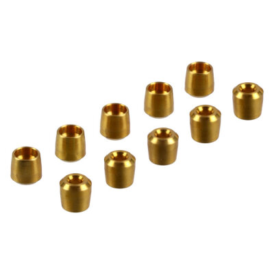 Goodridge fitting sleeves (olives). Brass | Lieferumfang: Nur ein Teil des abgebildeten Artikels.