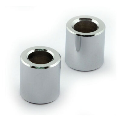 Chris, turn signal spacers 3/4" (19mm) long. Chrome | Lieferumfang: Nur ein Teil des abgebildeten Artikels.