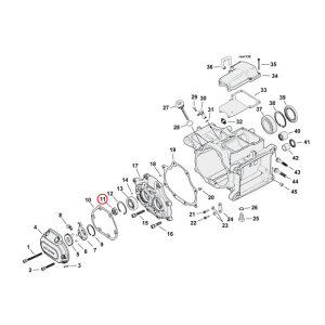 GW hex nut, mainshaft & countershaft | Lieferumfang: Nur ein Teil des abgebildeten Artikels.