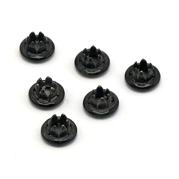 GW push-in plugs 3/16", gloss black | Lieferumfang: Nur ein Teil des abgebildeten Artikels.