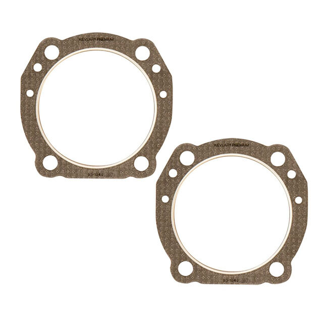 S&S, cylinder head gaskets. 4.00" bore .043" | Lieferumfang: Nur ein Teil des abgebildeten Artikels.