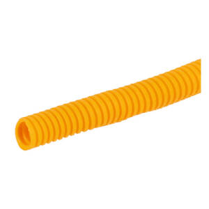 PVC split wiring loom, 12ft, 3/8" I.D. (9.53mm). Yellow | Lieferumfang: Nur ein Teil des abgebildeten Artikels.