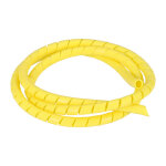 Spiral wrap, wiring loom. 1/2" dia. Yellow | Lieferumfang: Nur ein Teil des abgebildeten Artikels.