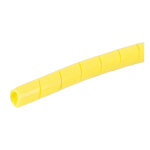 Spiral wrap, wiring loom. 1/2" dia. Yellow | Lieferumfang: Nur ein Teil des abgebildeten Artikels.