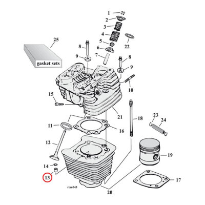 DOWEL PIN, CYLINDER/TRANSM. TRAP DOOR | Lieferumfang: Nur ein Teil des abgebildeten Artikels.