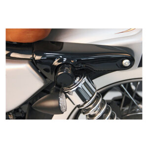 Cult-Werk, XL short fender strut covers. Gloss black | Lieferumfang: Nur ein Teil des abgebildeten Artikels.
