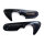 Cult-Werk, XL short fender strut covers. Gloss black | Lieferumfang: Nur ein Teil des abgebildeten Artikels.