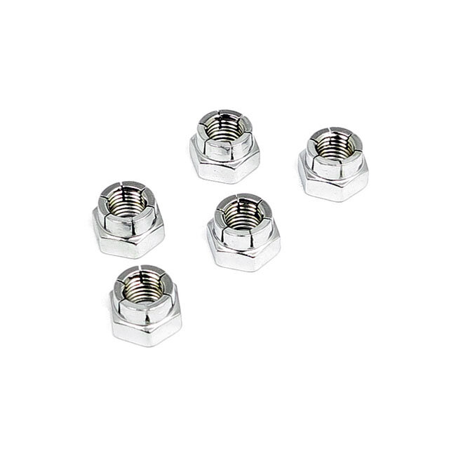 Locknut chrome (flexlock) 3/8-24 | Lieferumfang: Nur ein Teil des abgebildeten Artikels.