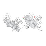 JIMS, dowel pin. Case to case & case to cylinder | Lieferumfang: Nur ein Teil des abgebildeten Artikels.