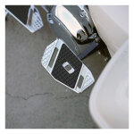 Arlen Ness, SpeedLiner passenger floorboards. Chrome | Lieferumfang: Nur ein Teil des abgebildeten Artikels.