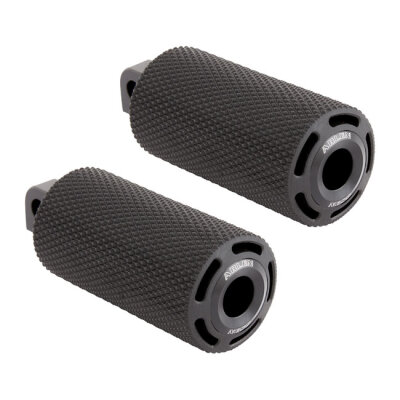 Arlen Ness, Cush footpegs. Black | Lieferumfang: Nur ein Teil des abgebildeten Artikels.