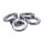 CHROME LOCKWASHER, #8 | Lieferumfang: Nur ein Teil des abgebildeten Artikels.