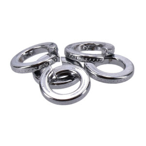 Chrome lockwasher, 1/4 inch | Lieferumfang: Nur ein Teil des abgebildeten Artikels.