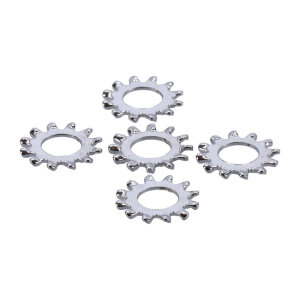 Chrome external lockwasher, 1/4 inch | Lieferumfang: Nur ein Teil des abgebildeten Artikels.