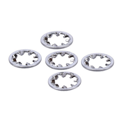 Chrome external lockwasher, 1/4 inch | Lieferumfang: Nur ein Teil des abgebildeten Artikels.