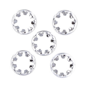 CHROME EXT. LOCKWASHER, 3/8 INCH | Lieferumfang: Nur ein Teil des abgebildeten Artikels.