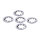 CHROME EXT. LOCKWASHER, 1/2 INCH | Lieferumfang: Nur ein Teil des abgebildeten Artikels.