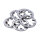 CHROME EXT. LOCKWASHER, 1/2 INCH | Lieferumfang: Nur ein Teil des abgebildeten Artikels.