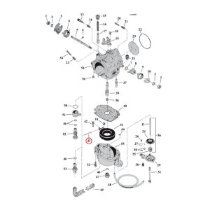 S&S, float pin | Lieferumfang: Nur ein Teil des abgebildeten Artikels.