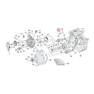 Oil screen, OEM style | Lieferumfang: Nur ein Teil des...