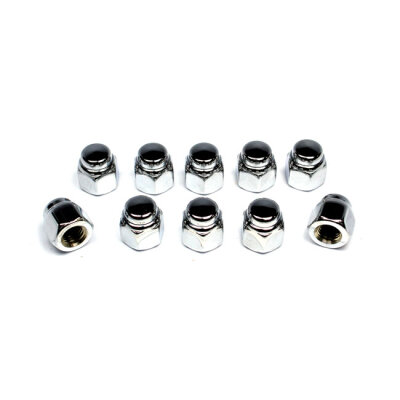 Colony, cap nuts 5/16-24 chrome plated | Lieferumfang: Nur ein Teil des abgebildeten Artikels.