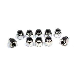 Colony, cap nuts M8 (1.25) chrome plated | Lieferumfang: Nur ein Teil des abgebildeten Artikels.