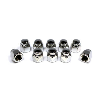 Colony, cap nuts M10 (1.25) chrome plated | Lieferumfang: Nur ein Teil des abgebildeten Artikels.