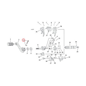 Allen bolt 1/4-20 x 1" sockethead | Lieferumfang: Nur ein Teil des abgebildeten Artikels.