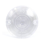 Clear turn signal lens