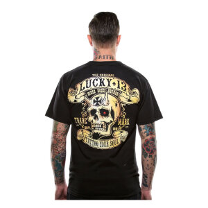 Lucky 13 Booze, Bikes and Broads T-shirt black Male; EU size L
