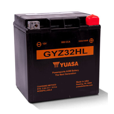 Yuasa, GYZ series AGM battery GYZ32HL inkl. 7,50 Euro Batteriepfand