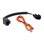 Bright, 7" LED headlamp unit. Black