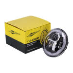 Bright, 7" LED headlamp unit. Black